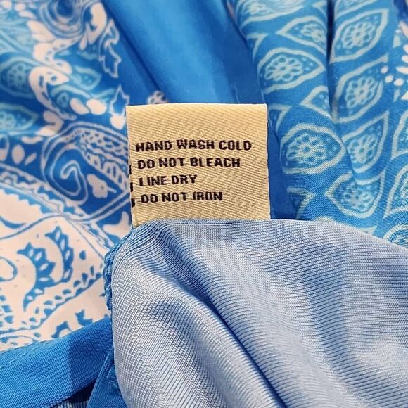 Young USA - Summer Harmonious Print Open Back Dress size XL - Picture 8 of 9